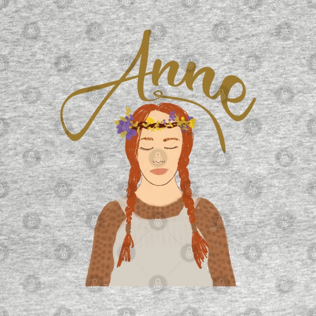 Anne with an E, Anne of green gables gift by FreckledBliss